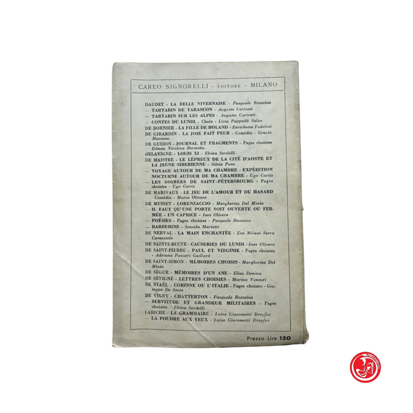Saggistica - A. Daudet - Lettres de mon moulin - Lettere scelte