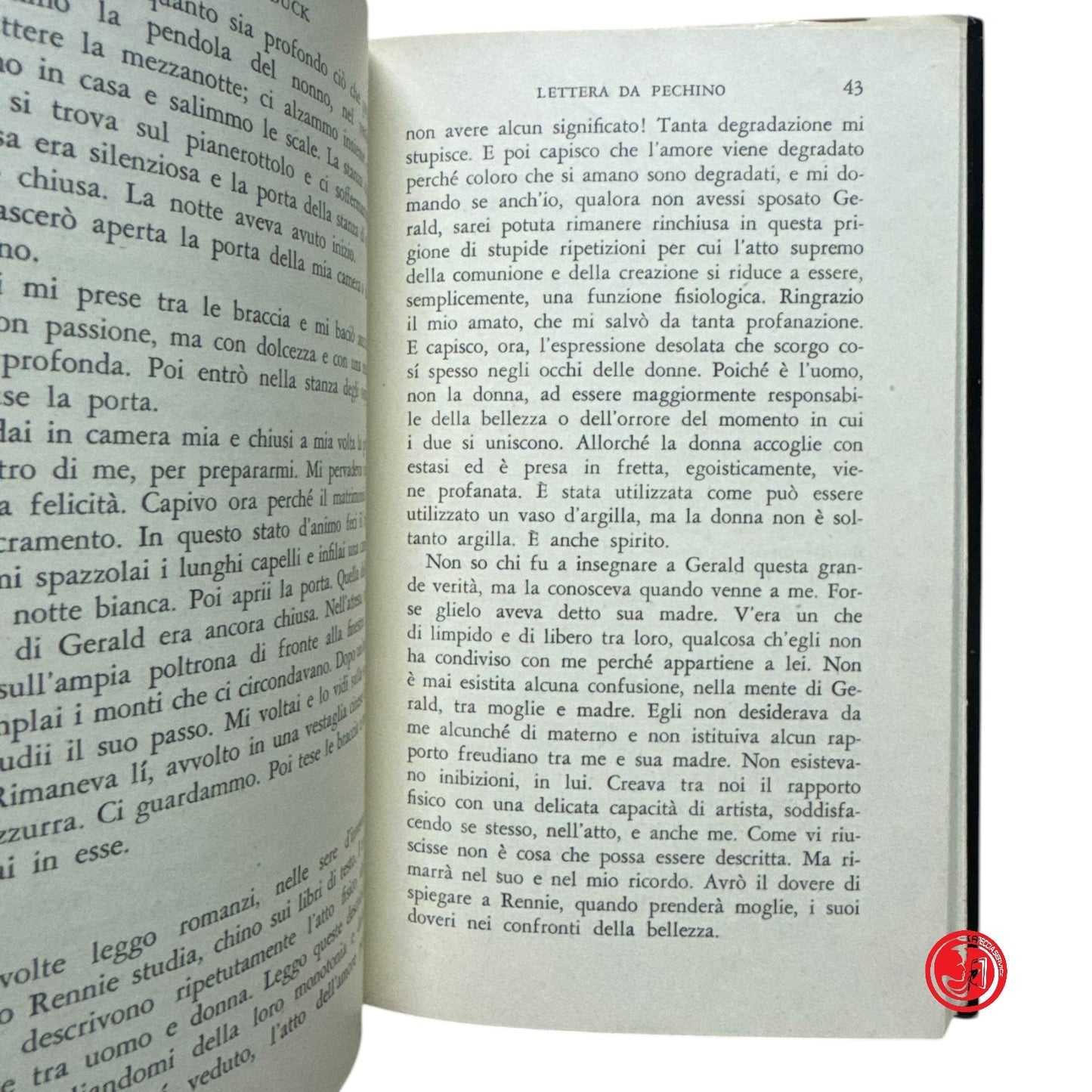 Collezione - P. S. Buck - Lettera da Pechino