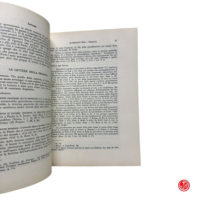 Religione - Prima lettera di San Paolo Vol. 1 - Introduzione, Lettere della Prig