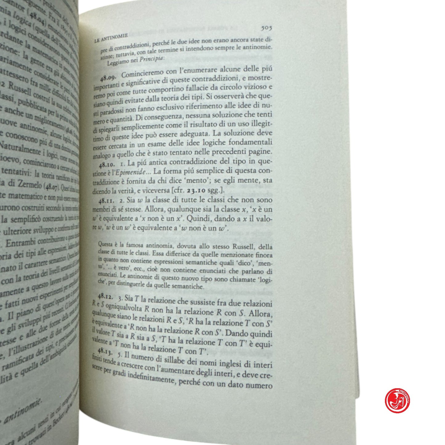Matematica - J. M. Bochenski - La logica formale - Due volumi - Einaudi editore