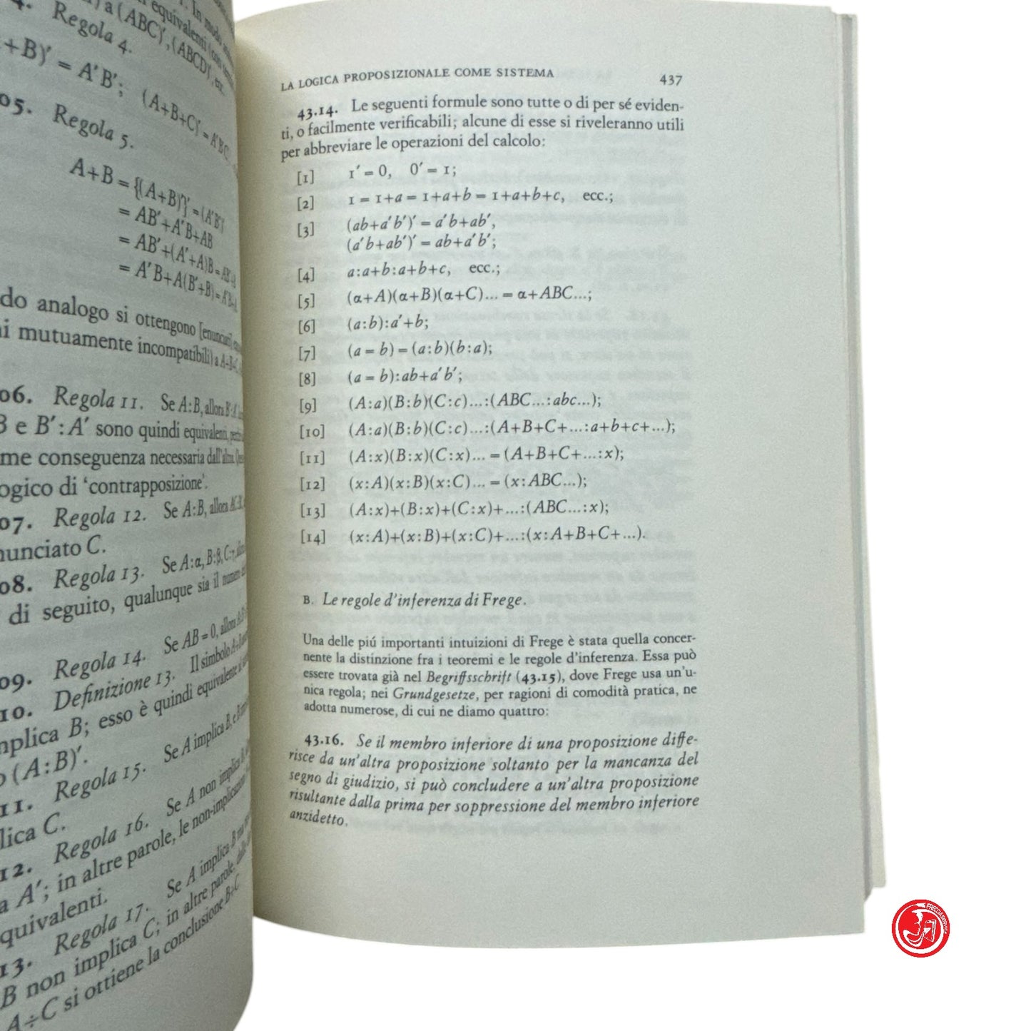 Matematica - J. M. Bochenski - La logica formale - Due volumi - Einaudi editore