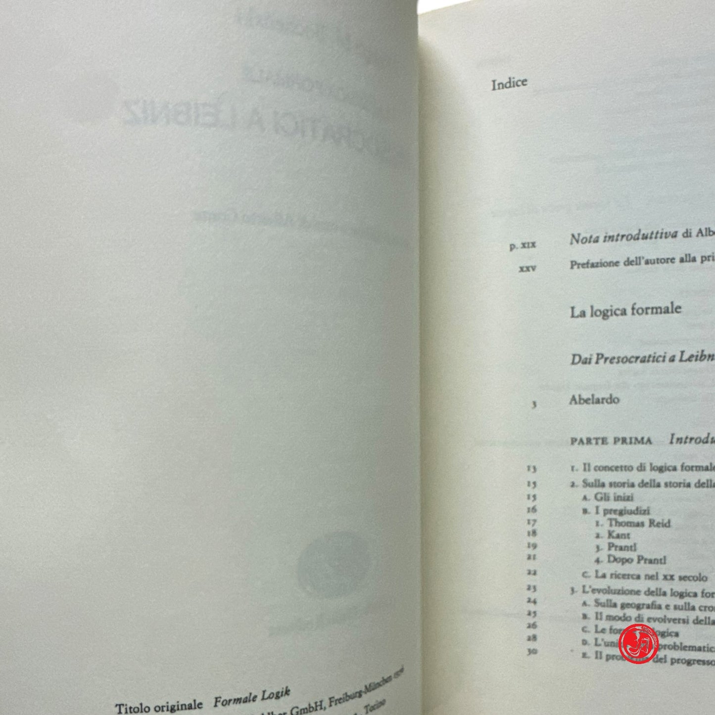 Matematica - J. M. Bochenski - La logica formale - Due volumi - Einaudi editore