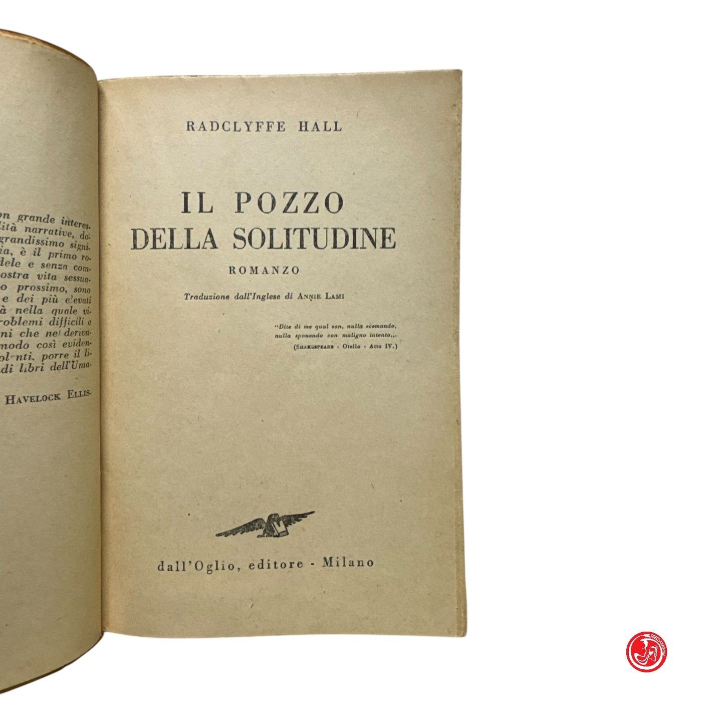 Collezione - R. Hall - Il pozzo della solitudine - Volume n. 2