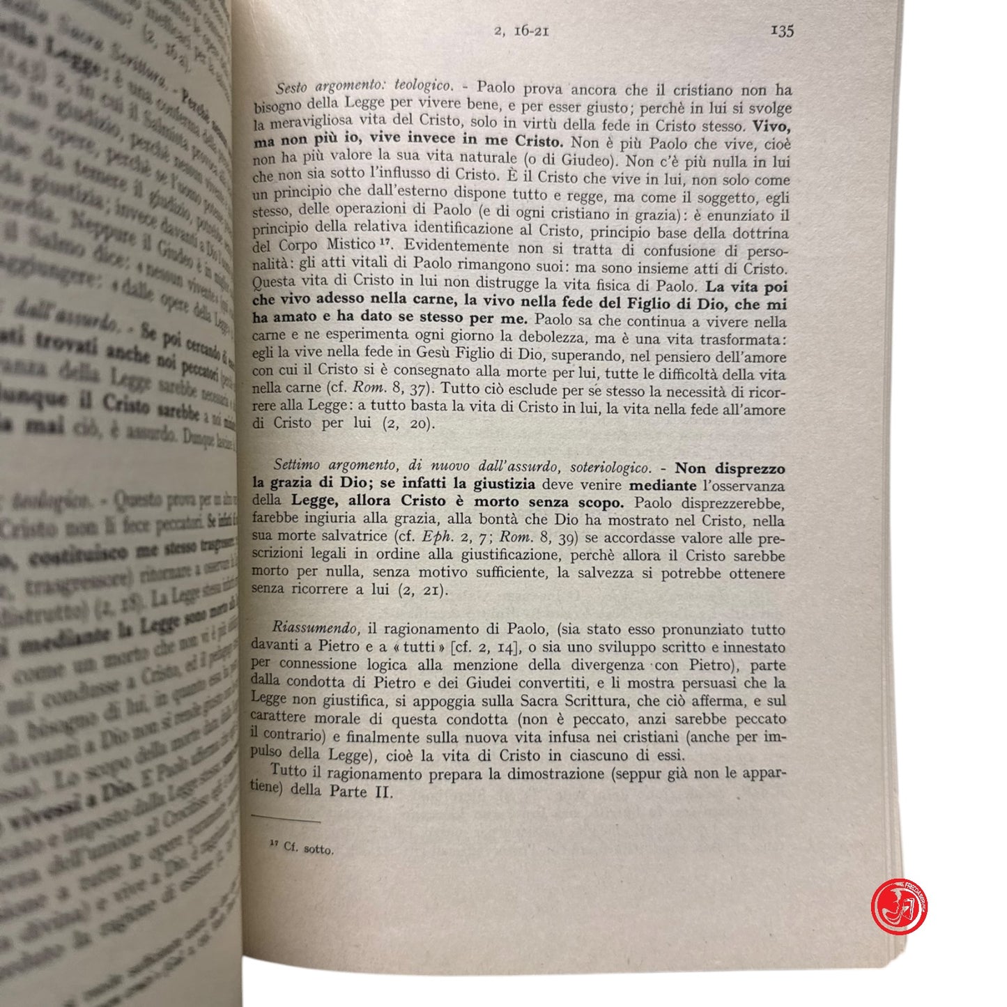 Religione - Prima lettera di San Paolo - Torino, 1964