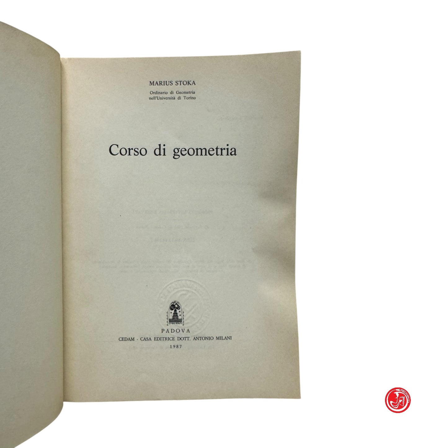 Matematica - Marius Stoka - Corso di geometria