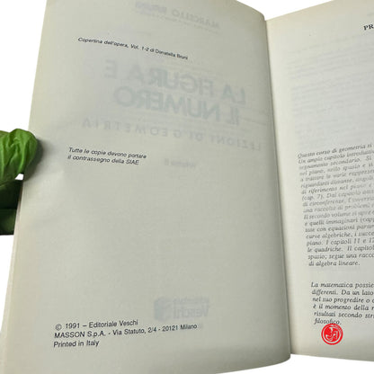 Matematica - M. Bruni - La figura e il numero lezioni di geometria Vol. 1 e 2