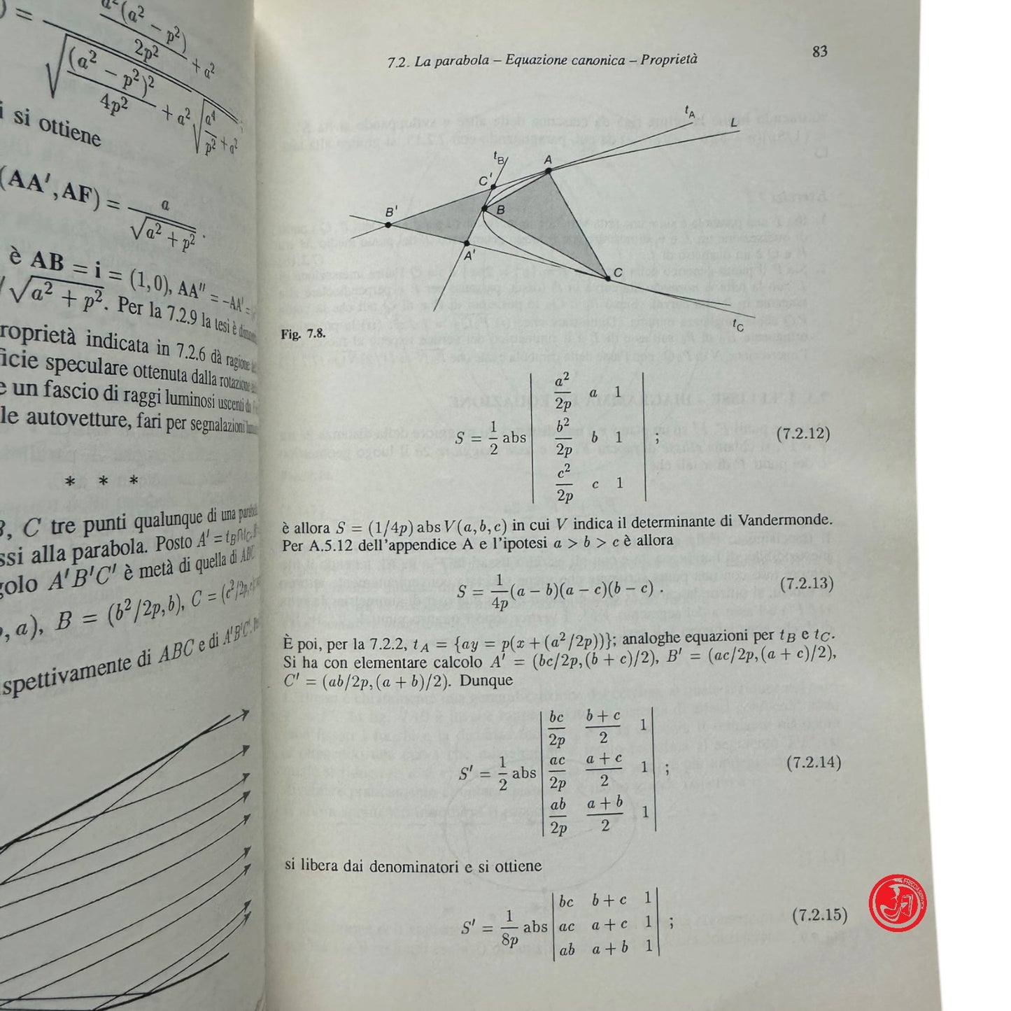 Matematica - M. Bruni - La figura e il numero lezioni di geometria Vol. 1 e 2