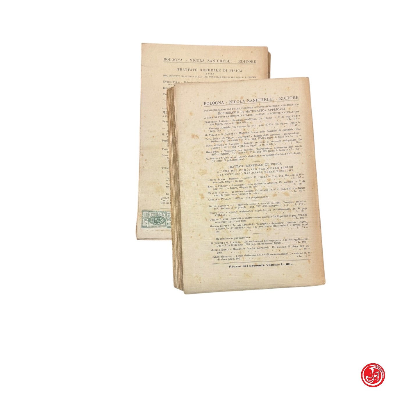 Matematica - Matematica - T. L. Civita e U. Amaldi - Compendio di meccanica razionale 1 e 2