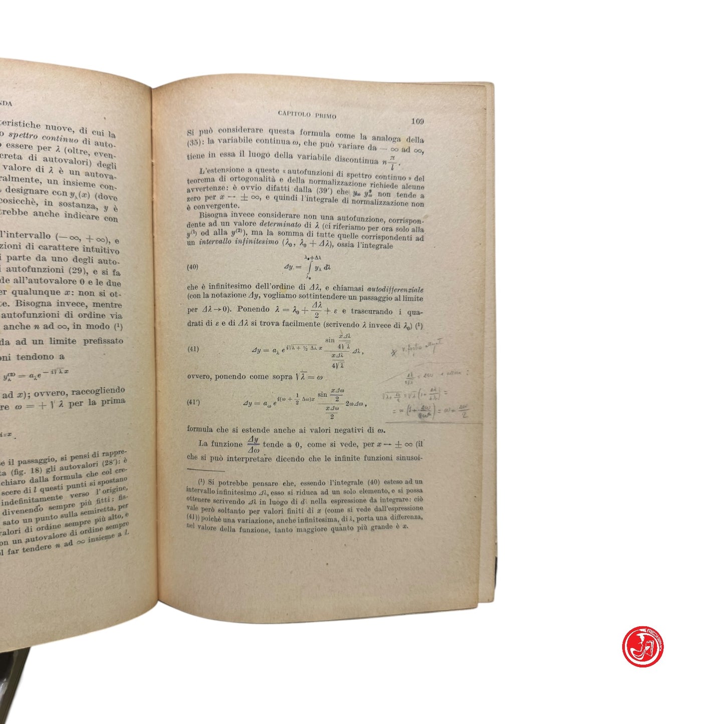 Matematica - E. Persico - Fondamenti della meccanica atomica