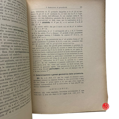 Matematica - A. Comessatti - Lezioni di geometria analitica e proiettiva