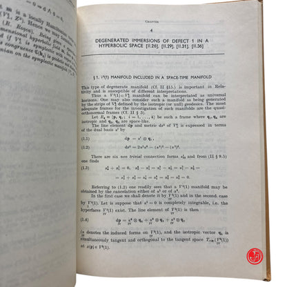 Matematica - Introduction in relativity and pseudo-riemmannian geometry