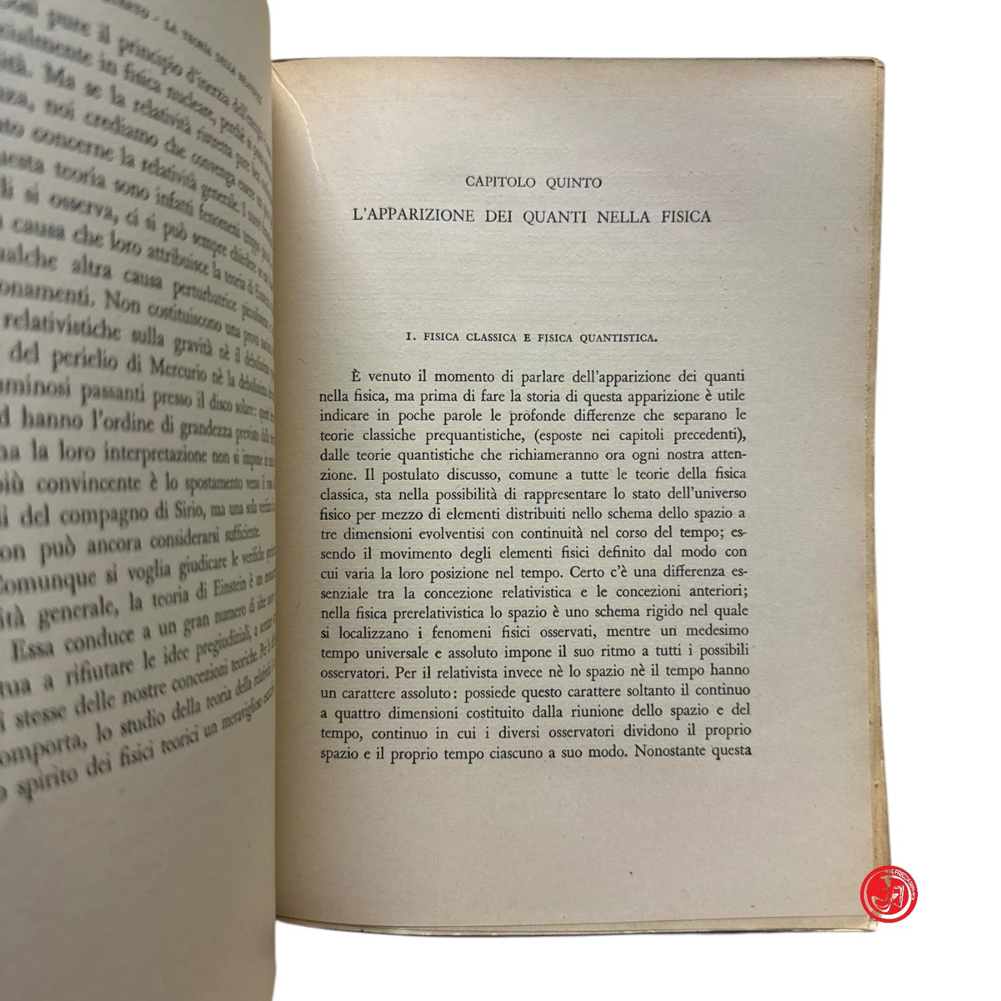 Matematica - L. De Broglie - I quanti e la fisica moderna