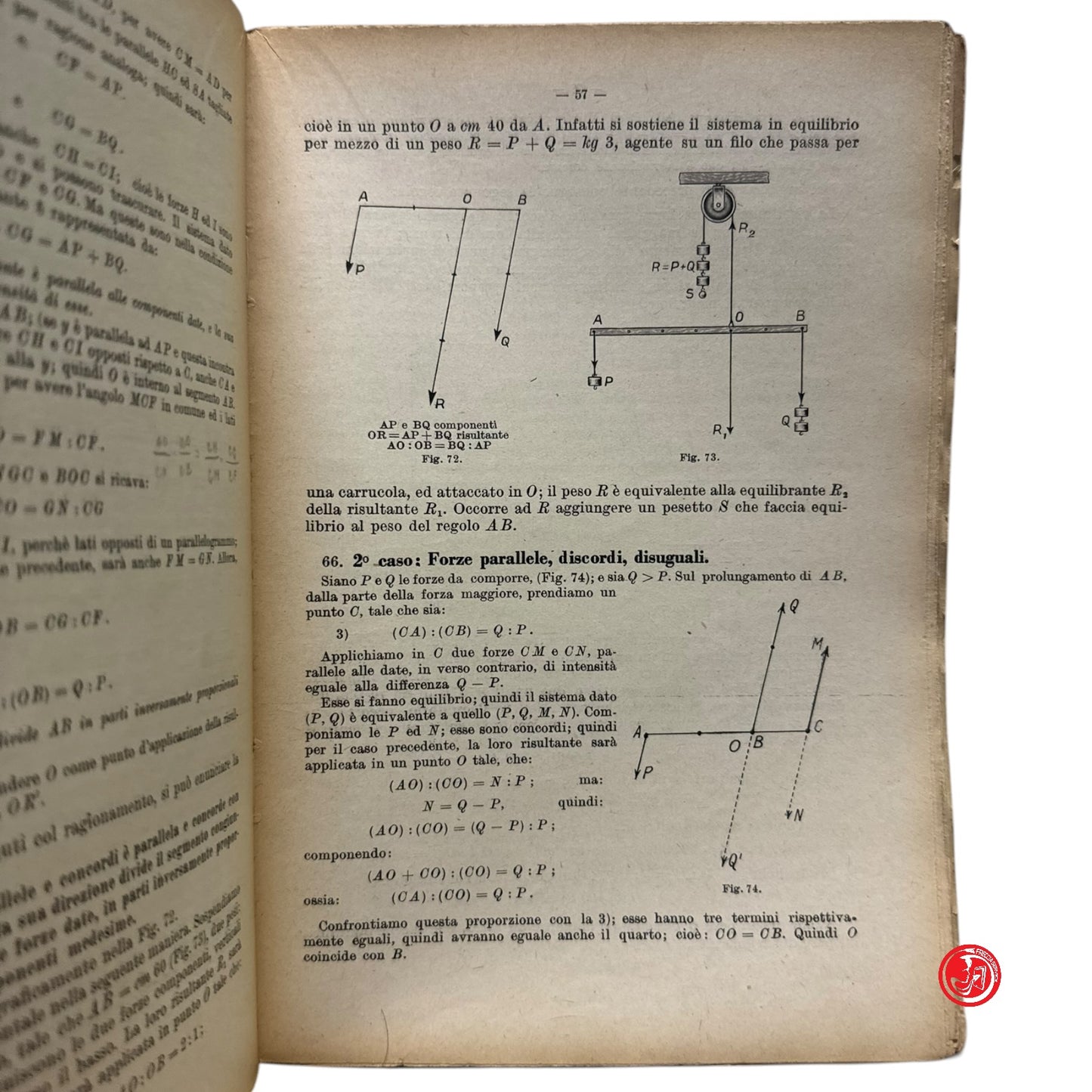 Matematica - R. Federico - Corso elementare di fisica per licei scientifici 1940