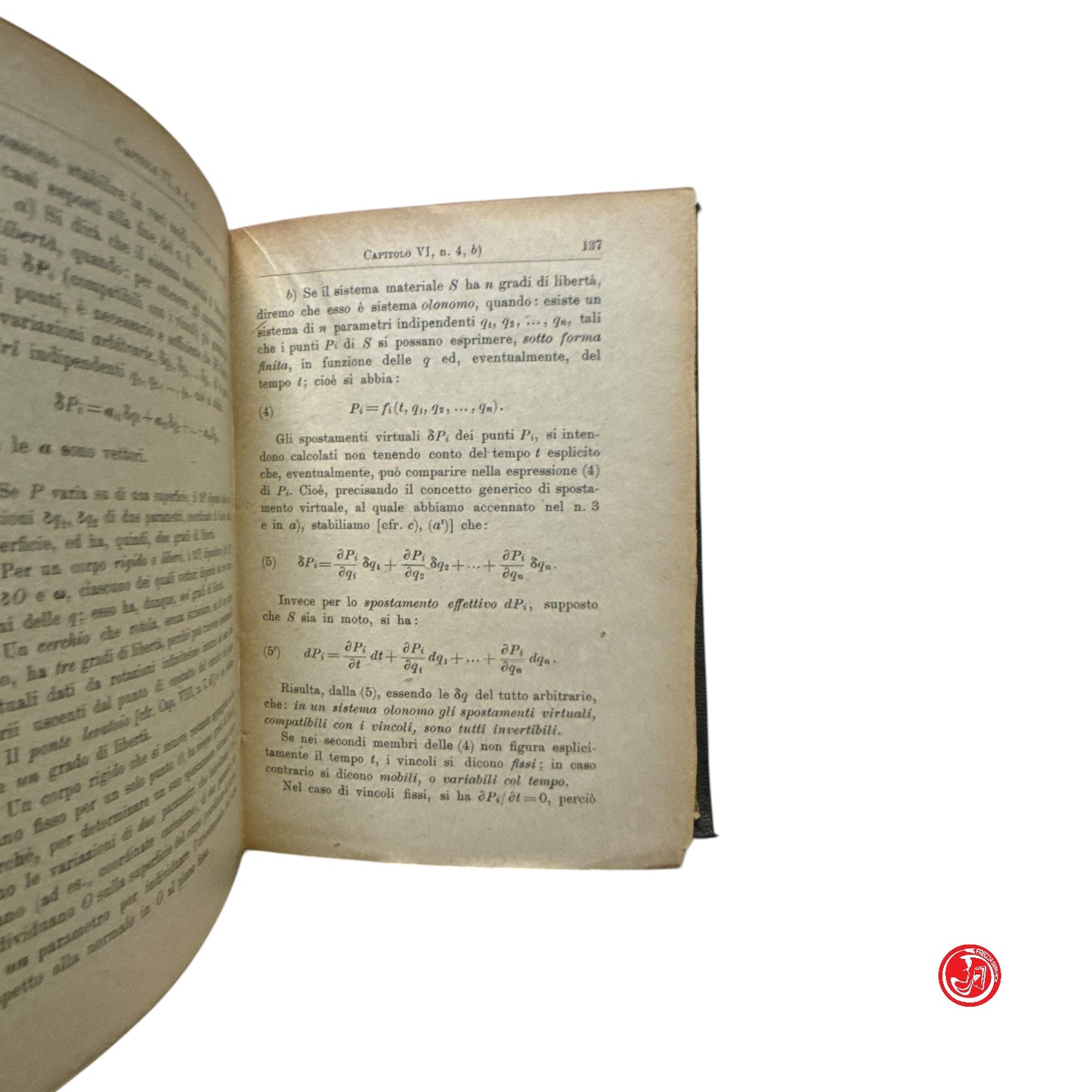 Matematica - B.Forti e Boggio - Meccanica razionale