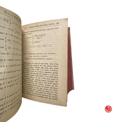 Matematica - Prof. E. Pascal -  Repertorio di matematiche superiori - 1900
