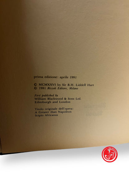 LIBRO SCIPIONE L'AFRICANO - LIDDELL HART