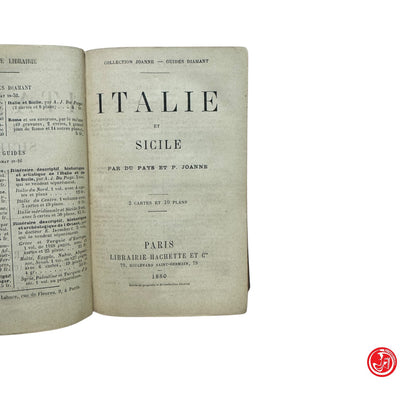 Libri antichi - Italie et Sicilie - Libraire Hachette et C. 1880