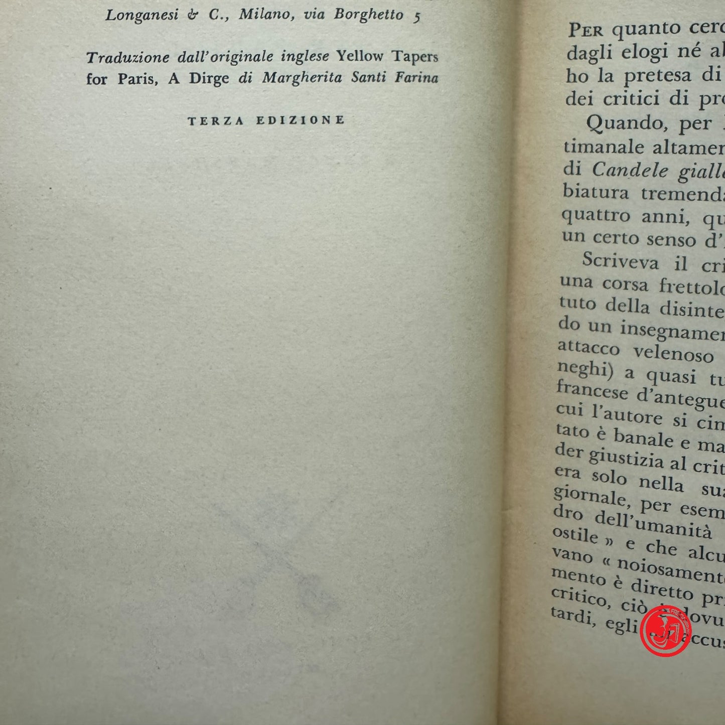 Narrativa / Giallo - B. Marshall - Candele gialle per Parigi