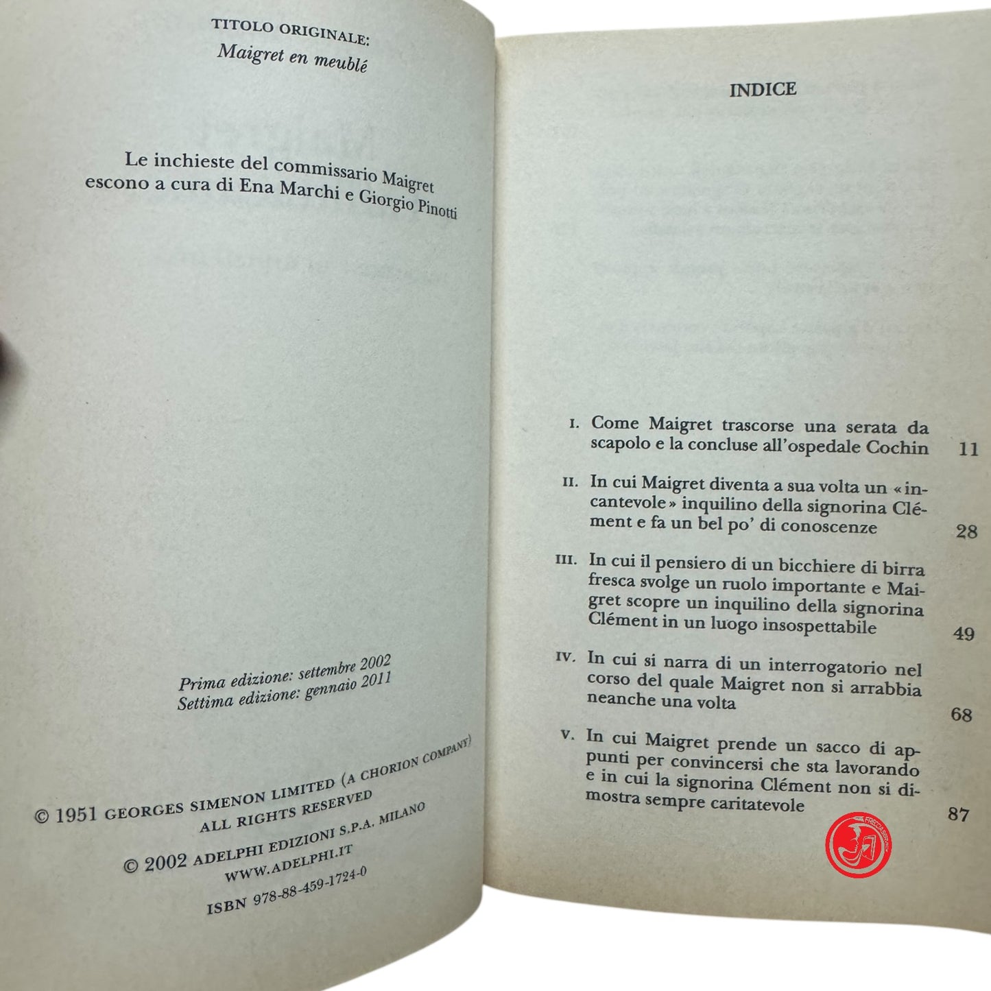 Narrativa / Giallo - G. Simenon - Maigret e l'affittacamere
