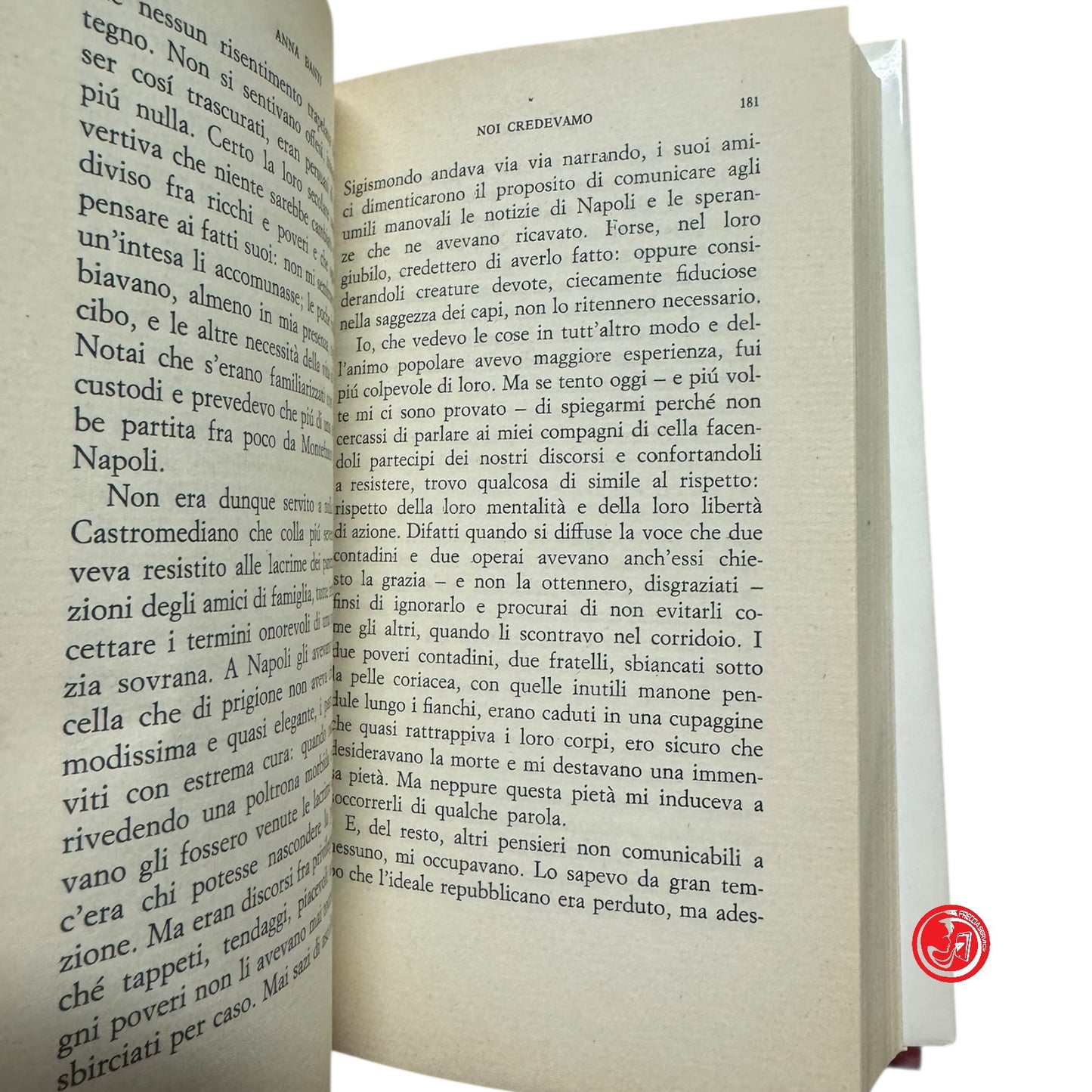 Narrativa - A. Banti - Noi credevamo