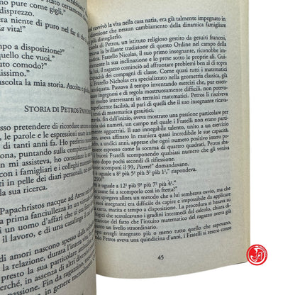 Narrativa / Romanzo - A. Doxiadis - Zio petros e la congettura di Goldbach