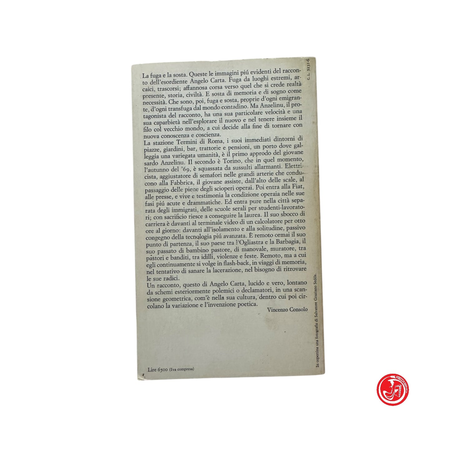 Narrativa / Letteratura regionale - A. Carta - Anzelinu