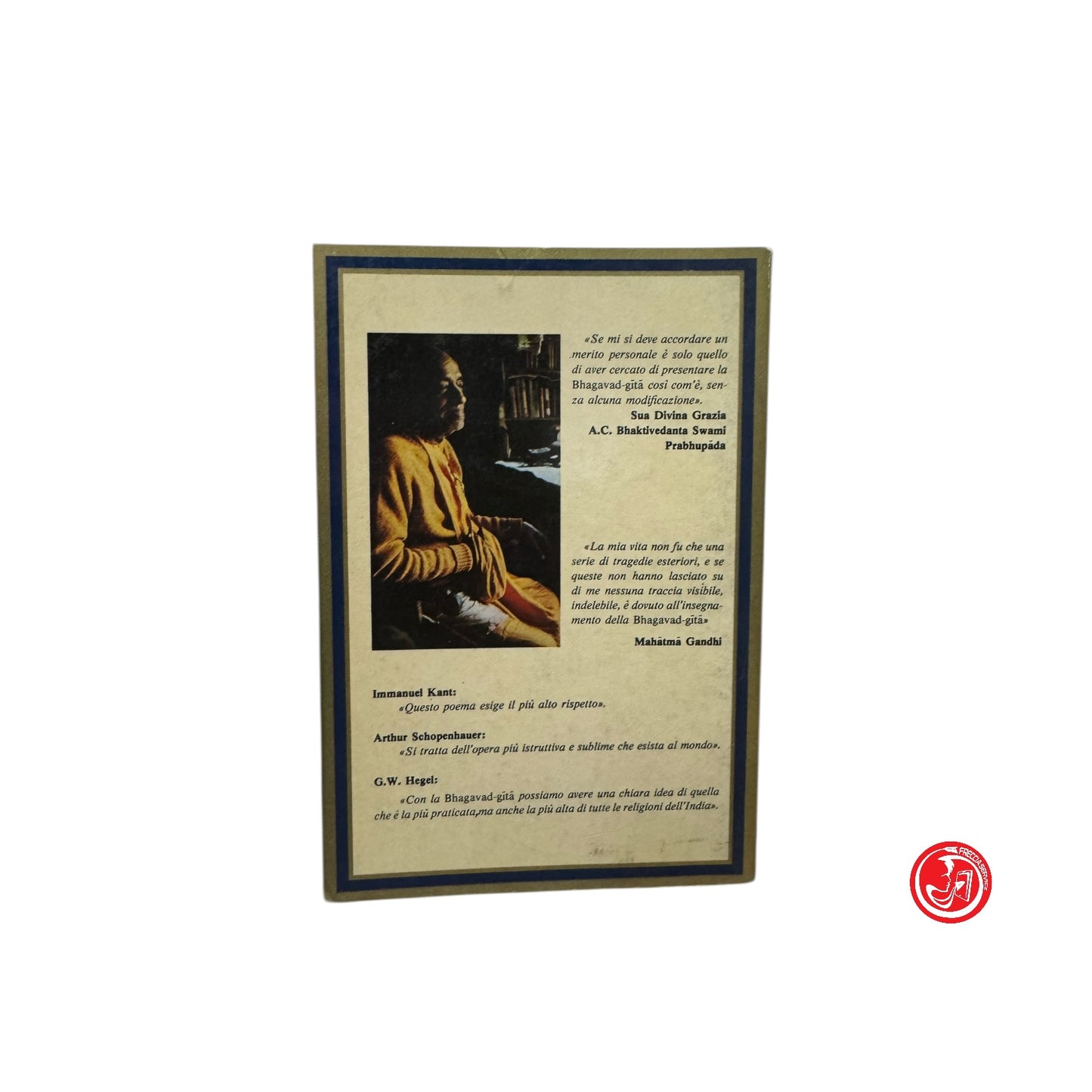 Religione - La Bhagavad-Gita - Sua Divina Grazia