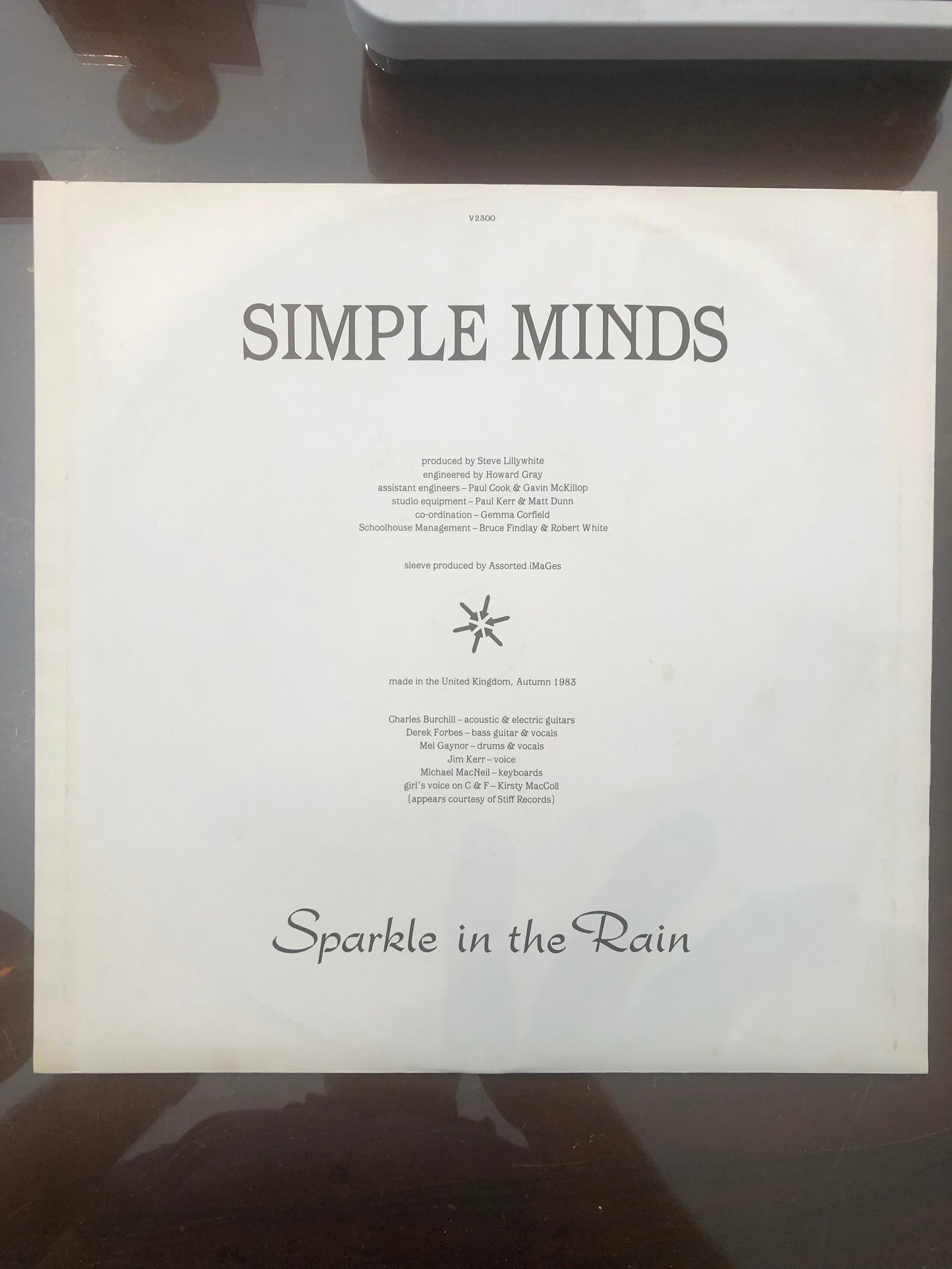 VINILE- SIMPLE MINDS - SPARKLE IN THE RAIN