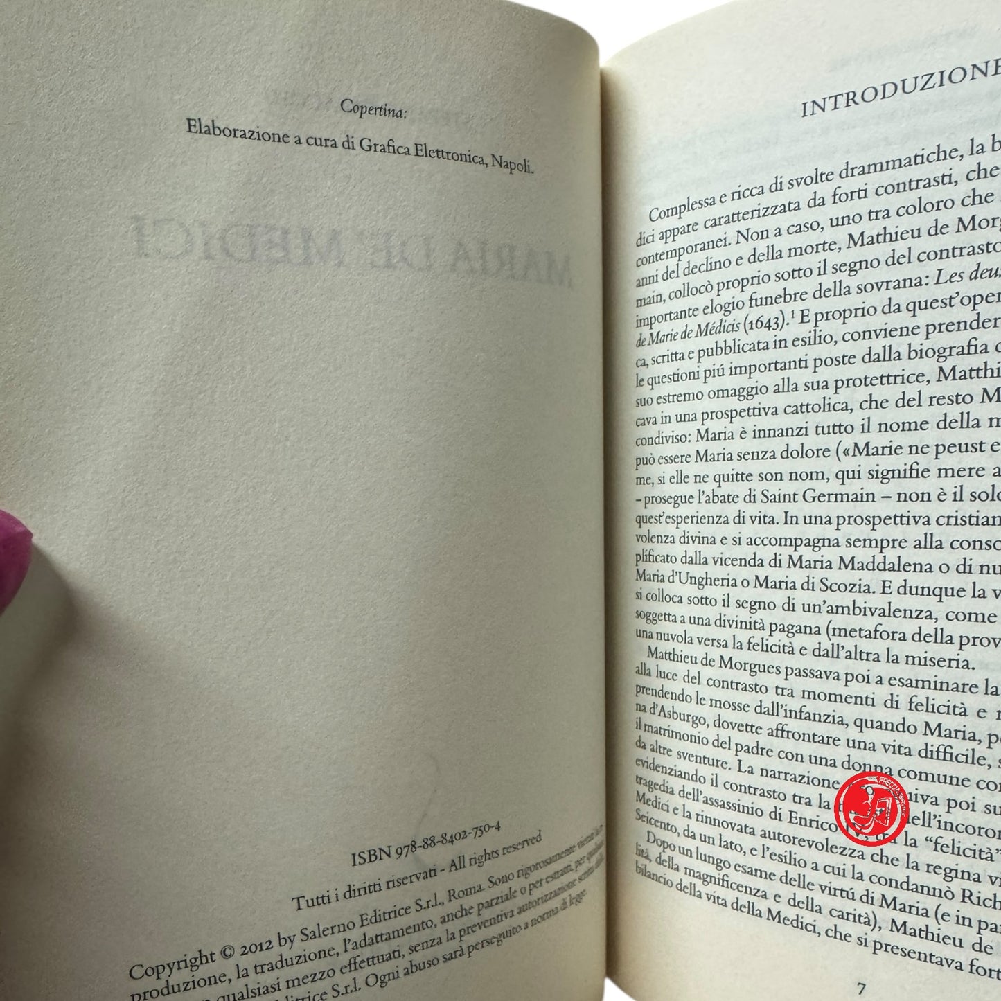 Biografia storica - S. Tabacchi - Maria de' Medici