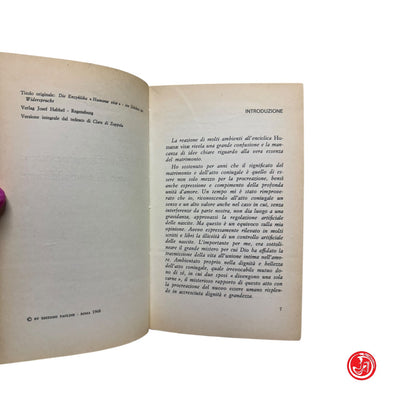 Psicologia - D. van Hildebrand - L'enciclica Humanae Vitae segno di contraddizio