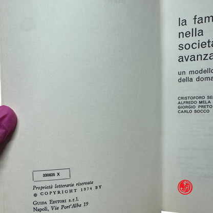 Psicologia - Bertuglia - La famiglia nella società capitalistica avanzata