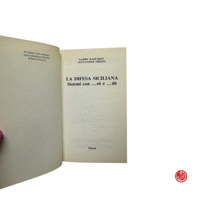 G. Kasparov - La difesa siciliana sistemi con .. e6 e ... d6