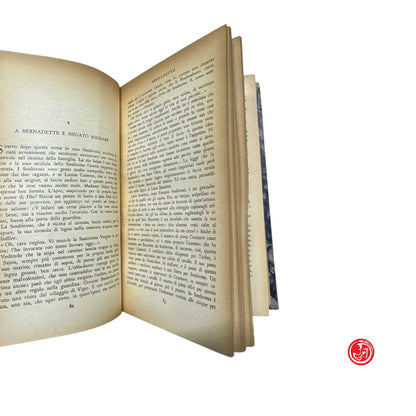 Romanzo storico - F. Werfel - Bernadette - Mondadori editore, 1949