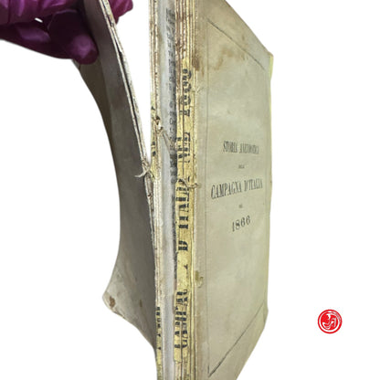 Libri antichi - Storia aneddotica della Campagna d'Italia - Milano, 1866