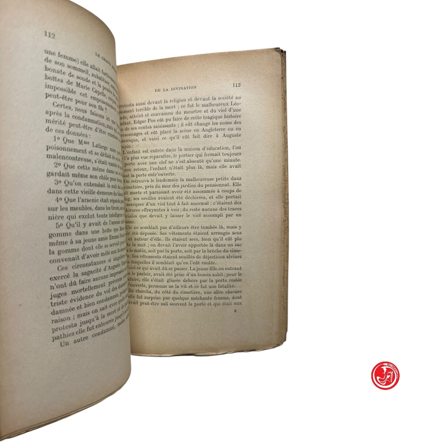 Saggistica - E. Levi - Le grand Arcane ou l'occultisme devoilè - Paris, 1921