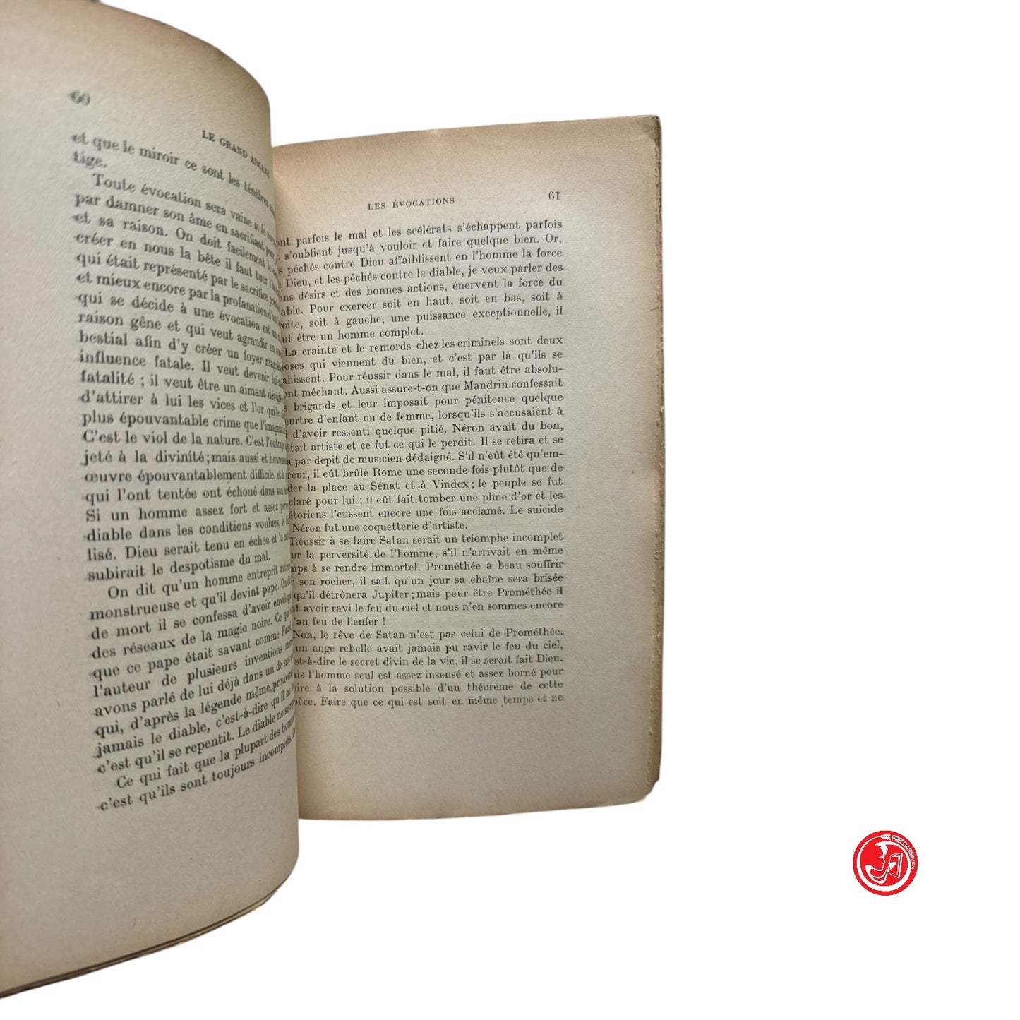 Saggistica - E. Levi - Le grand Arcane ou l'occultisme devoilè - Paris, 1921