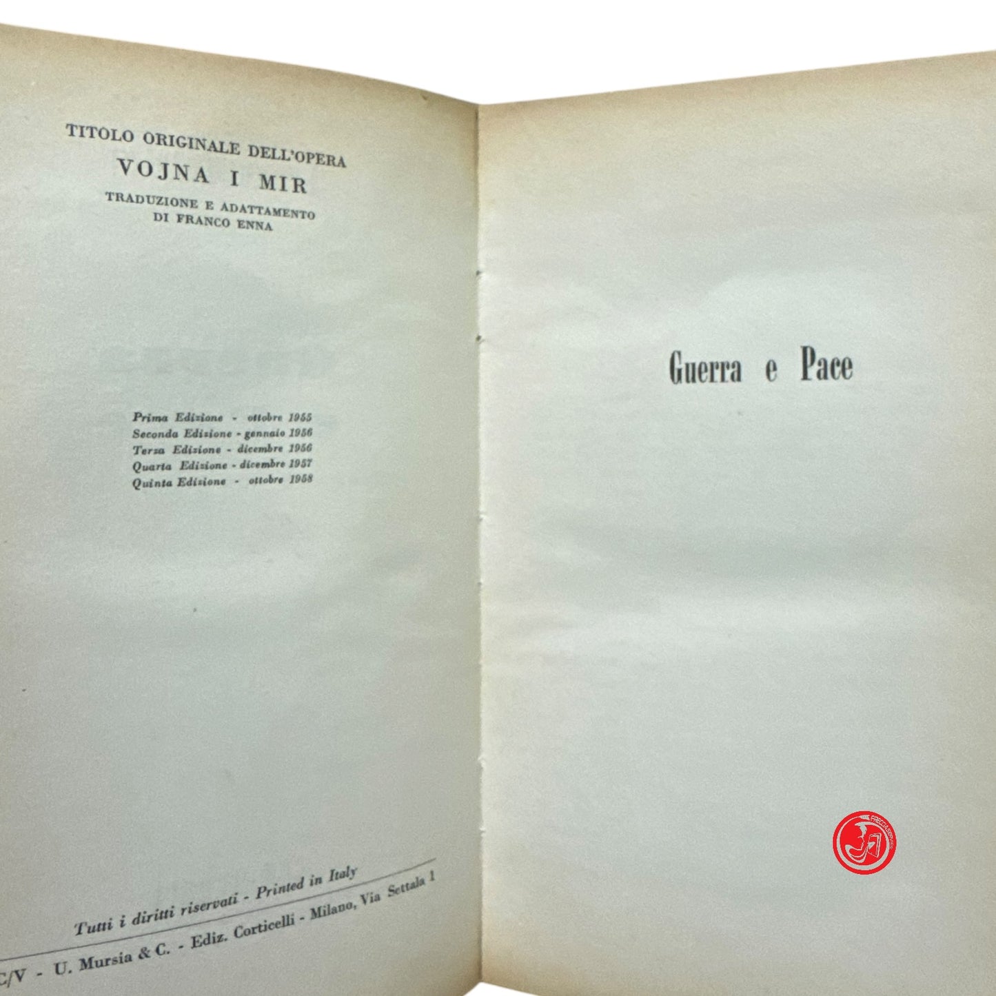 Romanzo storico - L. Tolstoj - Guerra e pace