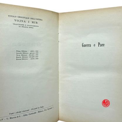 Romanzo storico - L. Tolstoj - Guerra e pace