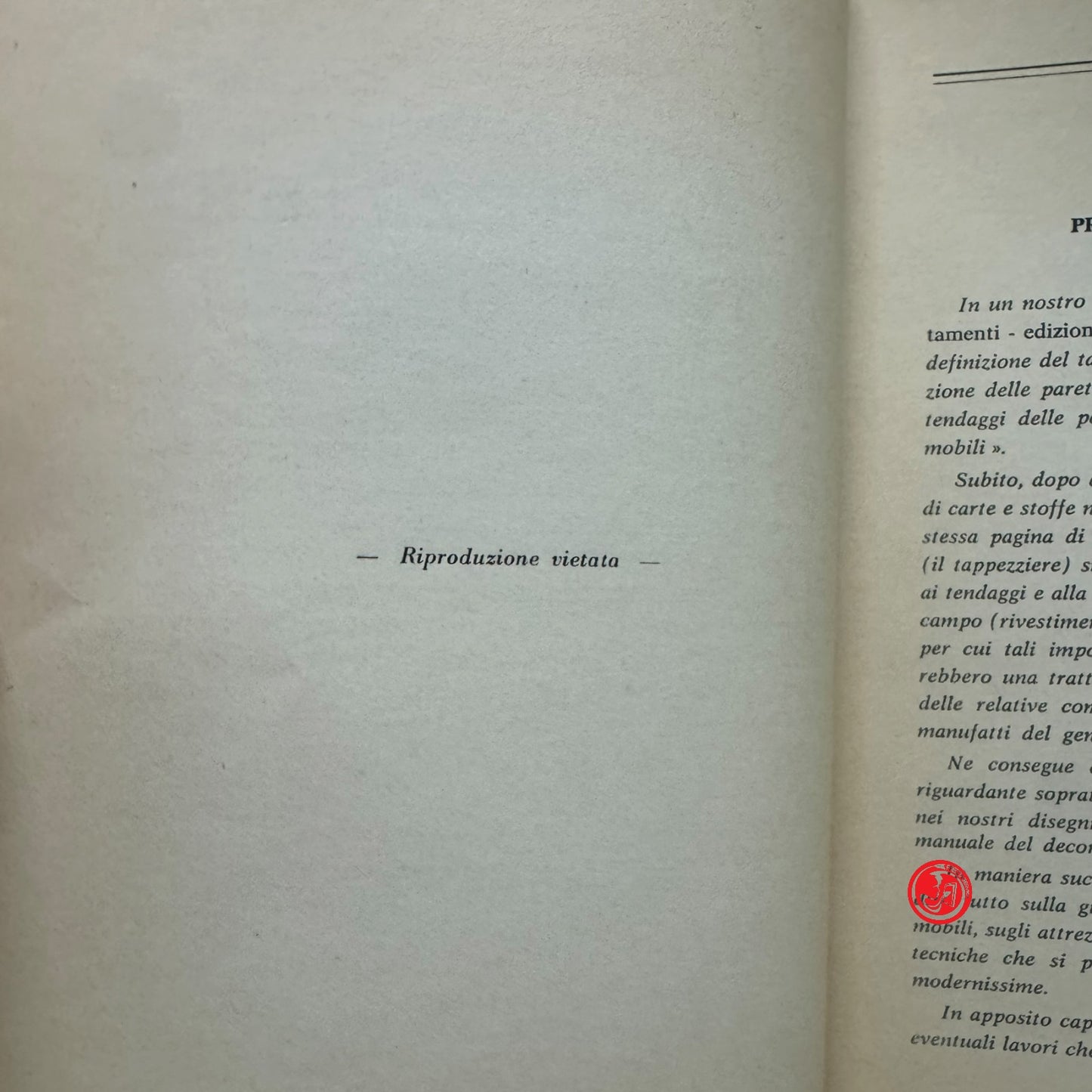 Manuale tecnico - F. Zorza - Il tappezziere in stoffe - 2^ edizione aggiornata