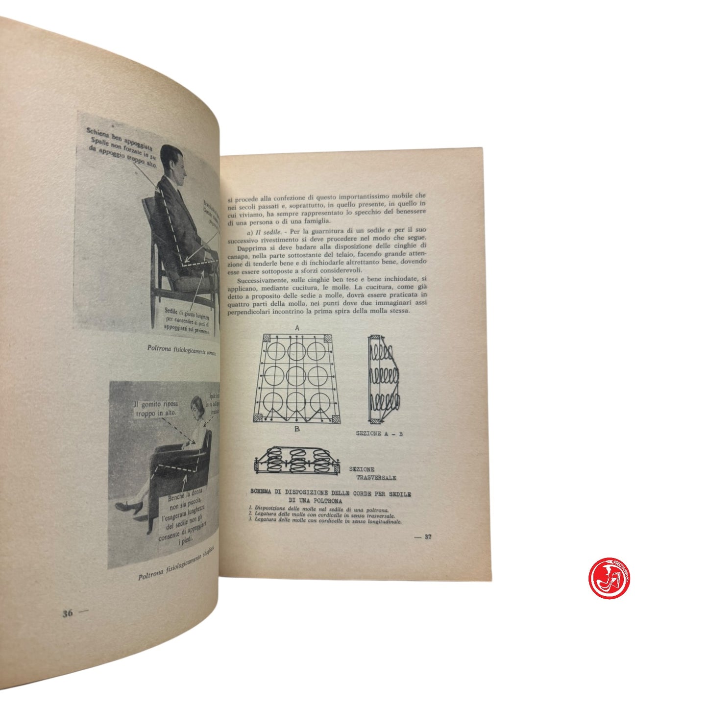 Manuale tecnico - F. Zorza - Il tappezziere in stoffe - 2^ edizione aggiornata
