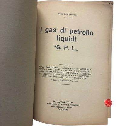 Manuale tecnico - C. Gabri - GPL i gas di petrolio liquidi