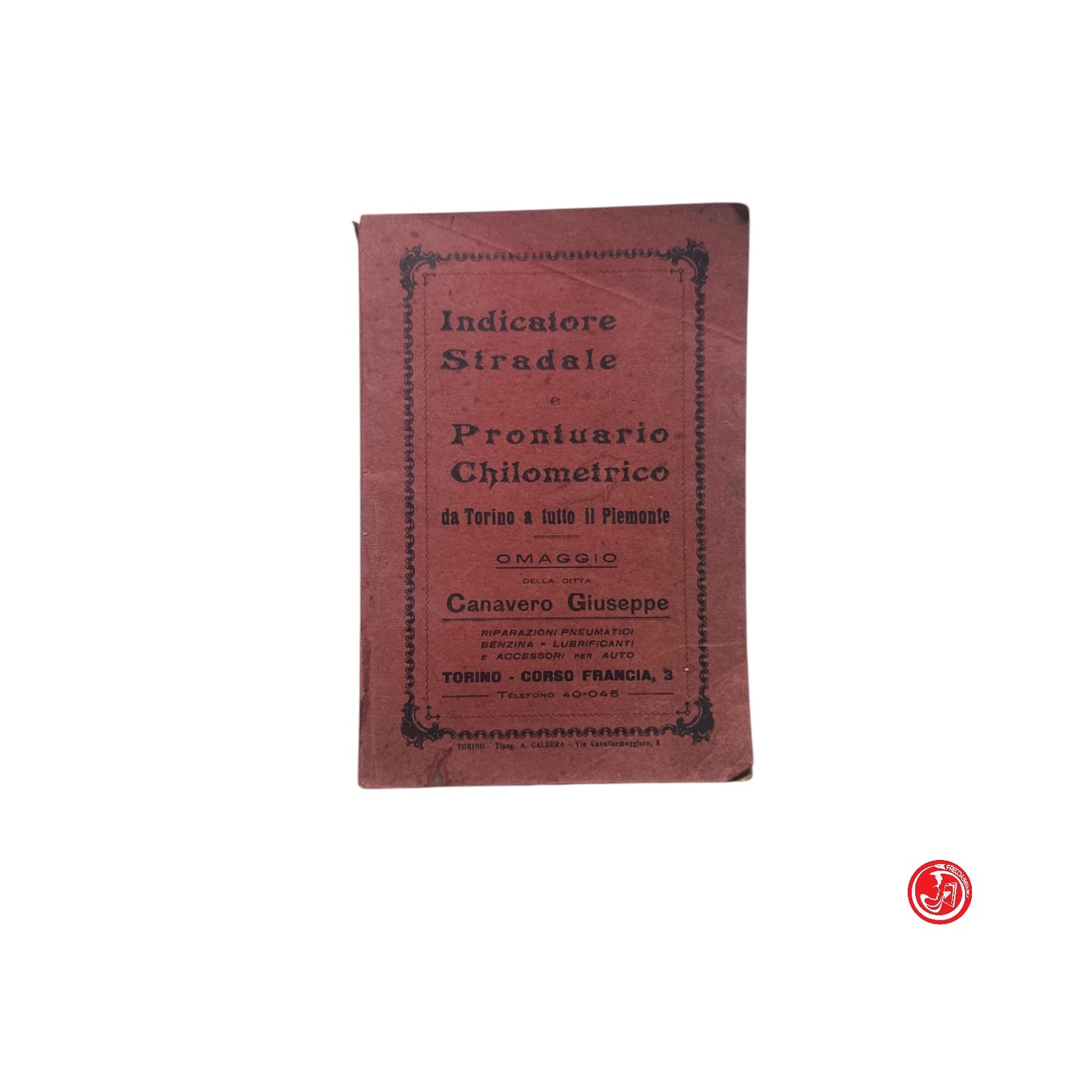 Manuale tecnico - G. Canavero - Indicatore stradale e prontuario chilometrico