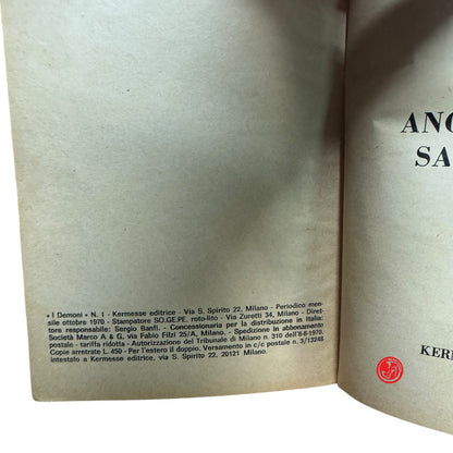 Narrativa horror - D - i Demoni - Anche i fiori sanguinano