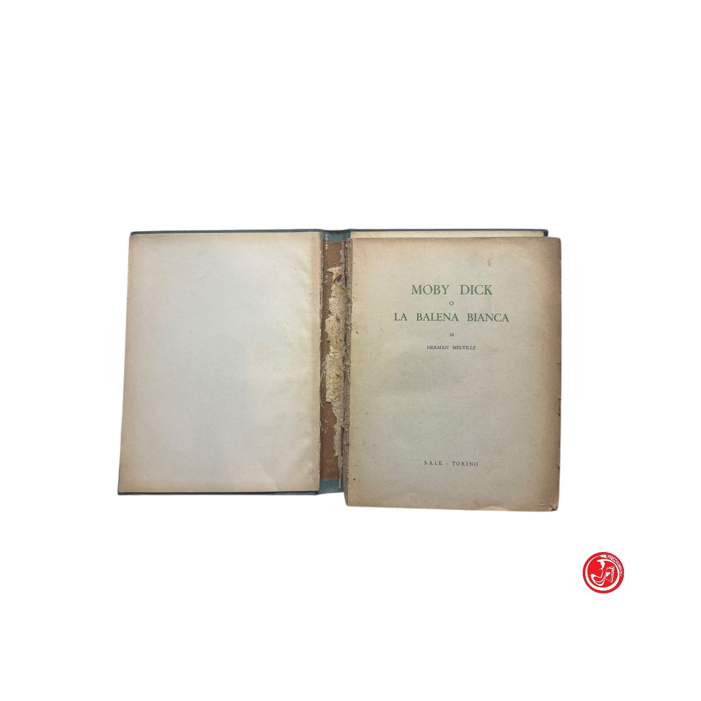 Ragazzi - Herman Melville - Moby Dick o La balena bianca - Torino 1954