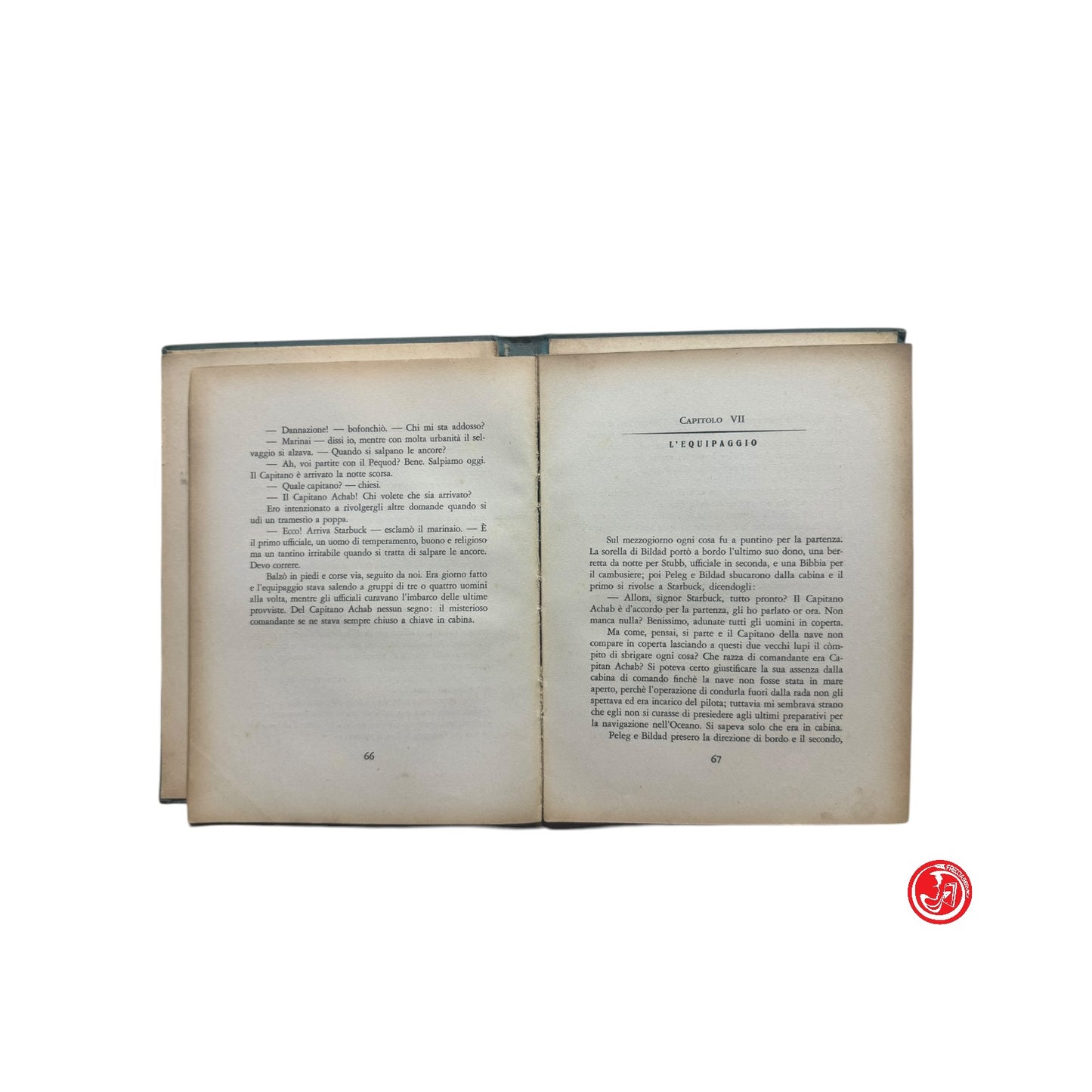 Ragazzi - Herman Melville - Moby Dick o La balena bianca - Torino 1954