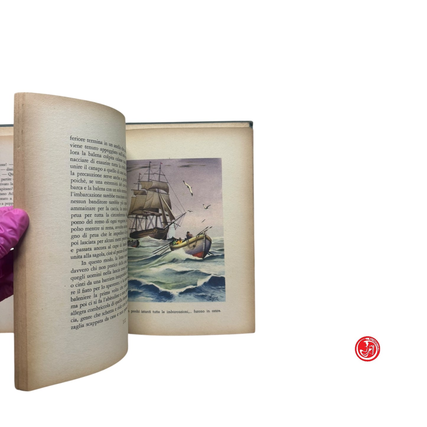 Ragazzi - Herman Melville - Moby Dick o La balena bianca - Torino 1954