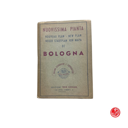 Libri di testo - Nuovissima pianta de Bologna - 1962
