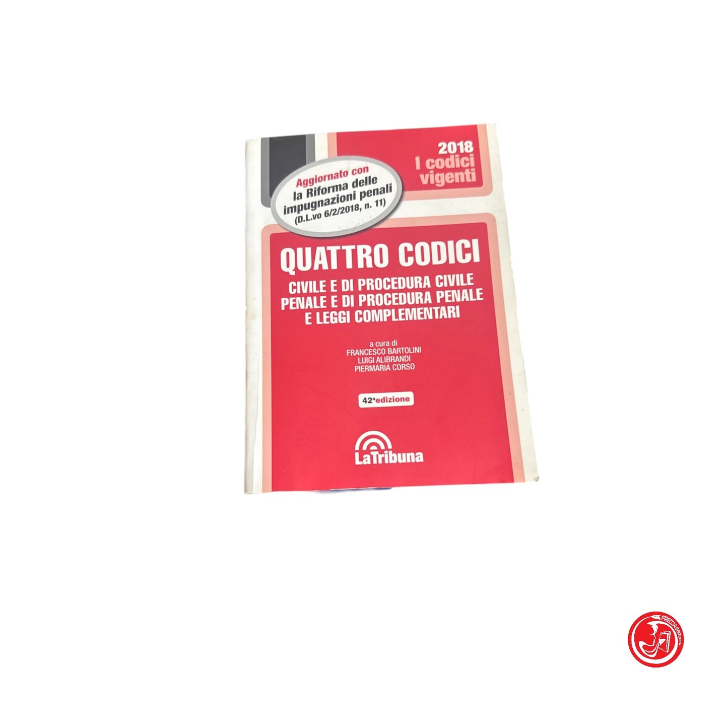Giuridico - Quattro codici Civile e di procedura civile Penale e leggi complemen