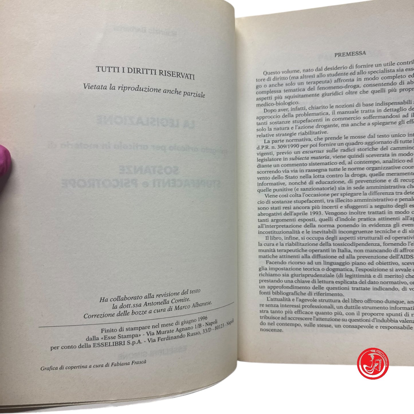 Psicologia - Sostanze Stupefacenti e Psicotrope