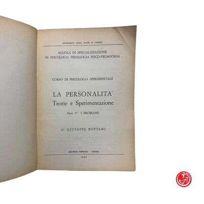 Psicologia - G. Bottani - La personalità - Teorie e Sperimentazione
